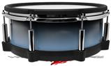 Skin Wrap works with Roland vDrum Shell PD-140DS Drum Smooth Fades Blue Dust Black (DRUM NOT INCLUDED)