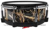 Skin Wrap works with Roland vDrum Shell PD-140DS Drum WraptorCamo Grassy Marsh Dark Gray (DRUM NOT INCLUDED)