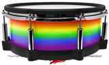 Skin Wrap works with Roland vDrum Shell PD-140DS Drum Smooth Fades Rainbow (DRUM NOT INCLUDED)
