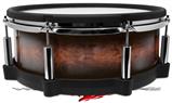 Skin Wrap works with Roland vDrum Shell PD-140DS Drum Exotic Wood Waterfall Bubinga Burst Dark Mocha (DRUM NOT INCLUDED)