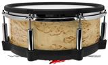 Skin Wrap works with Roland vDrum Shell PD-140DS Drum Exotic Wood Karelian Burl (DRUM NOT INCLUDED)