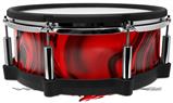 Skin Wrap works with Roland vDrum Shell PD-140DS Drum Liquid Metal Chrome Red (DRUM NOT INCLUDED)