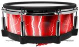 Skin Wrap works with Roland vDrum Shell PD-140DS Drum Lightning Red (DRUM NOT INCLUDED)