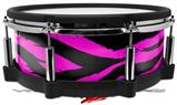 Skin Wrap works with Roland vDrum Shell PD-140DS Drum Pink Zebra (DRUM NOT INCLUDED)