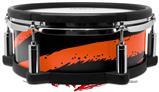 Skin Wrap works with Roland vDrum Shell PD-108 Drum Zebra Orange (DRUM NOT INCLUDED)