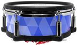 Skin Wrap works with Roland vDrum Shell PD-108 Drum Triangle Mosaic Blue (DRUM NOT INCLUDED)