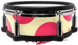 Skin Wrap works with Roland vDrum Shell PD-108 Drum Kearas Polka Dots Pink On Cream (DRUM NOT INCLUDED)