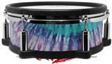 Skin Wrap works with Roland vDrum Shell PD-108 Drum Tie Dye Purple Stripes (DRUM NOT INCLUDED)