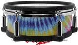 Skin Wrap works with Roland vDrum Shell PD-108 Drum Tie Dye Red and Yellow Stripes (DRUM NOT INCLUDED)