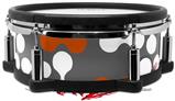 Skin Wrap works with Roland vDrum Shell PD-108 Drum Locknodes 04 Burnt Orange (DRUM NOT INCLUDED)