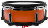Skin Wrap works with Roland vDrum Shell PD-108 Drum Solids Collection Burnt Orange (DRUM NOT INCLUDED)