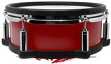 Skin Wrap works with Roland vDrum Shell PD-108 Drum Solids Collection Red Dark (DRUM NOT INCLUDED)