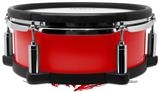 Skin Wrap works with Roland vDrum Shell PD-108 Drum Solids Collection Red (DRUM NOT INCLUDED)