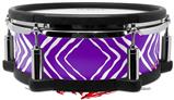Skin Wrap works with Roland vDrum Shell PD-108 Drum Wavey Purple (DRUM NOT INCLUDED)