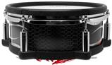 Skin Wrap works with Roland vDrum Shell PD-108 Drum Metal Flames Chrome (DRUM NOT INCLUDED)