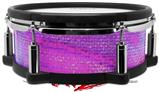 Skin Wrap works with Roland vDrum Shell PD-108 Drum Painting Purple Splash (DRUM NOT INCLUDED)