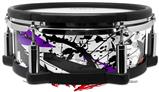 Skin Wrap works with Roland vDrum Shell PD-108 Drum Baja 0018 Purple (DRUM NOT INCLUDED)