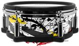 Skin Wrap works with Roland vDrum Shell PD-108 Drum Baja 0018 Yellow (DRUM NOT INCLUDED)