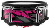 Skin Wrap works with Roland vDrum Shell PD-108 Drum Baja 0040 Fuchsia Hot Pink (DRUM NOT INCLUDED)