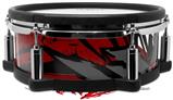 Skin Wrap works with Roland vDrum Shell PD-108 Drum Baja 0040 Red Dark (DRUM NOT INCLUDED)