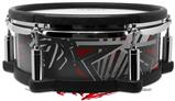 Skin Wrap works with Roland vDrum Shell PD-108 Drum Baja 0023 Red Dark (DRUM NOT INCLUDED)