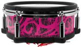 Skin Wrap works with Roland vDrum Shell PD-108 Drum Folder Doodles Fuchsia (DRUM NOT INCLUDED)