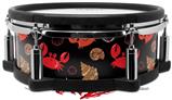 Skin Wrap works with Roland vDrum Shell PD-108 Drum Crabs and Shells Black (DRUM NOT INCLUDED)
