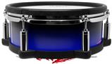 Skin Wrap works with Roland vDrum Shell PD-108 Drum Smooth Fades Blue Black (DRUM NOT INCLUDED)