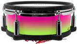 Skin Wrap works with Roland vDrum Shell PD-108 Drum Smooth Fades Neon Green Hot Pink (DRUM NOT INCLUDED)
