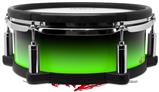 Skin Wrap works with Roland vDrum Shell PD-108 Drum Smooth Fades Green Black (DRUM NOT INCLUDED)