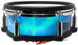 Skin Wrap works with Roland vDrum Shell PD-108 Drum Cubic Shards Blue (DRUM NOT INCLUDED)