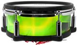 Skin Wrap works with Roland vDrum Shell PD-108 Drum Cubic Shards Green (DRUM NOT INCLUDED)