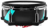 Skin Wrap works with Roland vDrum Shell PD-108 Drum Jagged Camo Neon Teal (DRUM NOT INCLUDED)
