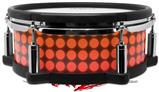 Skin Wrap works with Roland vDrum Shell PD-108 Drum Faded Dots Hot Pink Orange (DRUM NOT INCLUDED)
