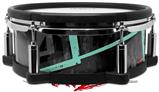 Skin Wrap works with Roland vDrum Shell PD-108 Drum Baja 0004 Seafoam Green (DRUM NOT INCLUDED)