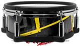 Skin Wrap works with Roland vDrum Shell PD-108 Drum Baja 0004 Yellow (DRUM NOT INCLUDED)