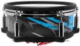 Skin Wrap works with Roland vDrum Shell PD-108 Drum Baja 0014 Blue Medium (DRUM NOT INCLUDED)