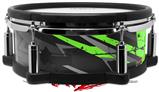 Skin Wrap works with Roland vDrum Shell PD-108 Drum Baja 0014 Neon Green (DRUM NOT INCLUDED)