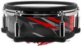 Skin Wrap works with Roland vDrum Shell PD-108 Drum Baja 0014 Red (DRUM NOT INCLUDED)