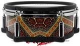 Skin Wrap works with Roland vDrum Shell PD-108 Drum Ancient Tiles (DRUM NOT INCLUDED)