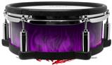 Skin Wrap works with Roland vDrum Shell PD-108 Drum Fire Flames Purple (DRUM NOT INCLUDED)