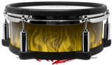 Skin Wrap works with Roland vDrum Shell PD-108 Drum Fire Flames Yellow (DRUM NOT INCLUDED)