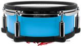 Skin Wrap works with Roland vDrum Shell PD-108 Drum Solids Collection Blue Neon (DRUM NOT INCLUDED)