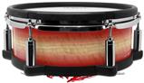 Skin Wrap works with Roland vDrum Shell PD-108 Drum Exotic Wood Beeswing Eucalyptus Burst Fire Red (DRUM NOT INCLUDED)