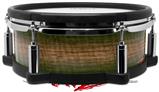 Skin Wrap works with Roland vDrum Shell PD-108 Drum Exotic Wood Pommele Sapele Burst Tropical Green (DRUM NOT INCLUDED)