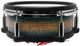 Skin Wrap works with Roland vDrum Shell PD-108 Drum Exotic Wood Pommele Sapele Burst Deep Blue (DRUM NOT INCLUDED)