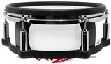 Skin Wrap works with Roland vDrum Shell PD-108 Drum Bullseye Black and White (DRUM NOT INCLUDED)