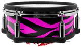 Skin Wrap works with Roland vDrum Shell PD-108 Drum Pink Zebra (DRUM NOT INCLUDED)