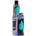 Skin Decal Wrap for Smok AL85 Alien Baby Rainbow Leopard VAPE NOT INCLUDED