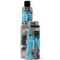 Skin Decal Wrap for Smok AL85 Alien Baby SceneKid Blue VAPE NOT INCLUDED